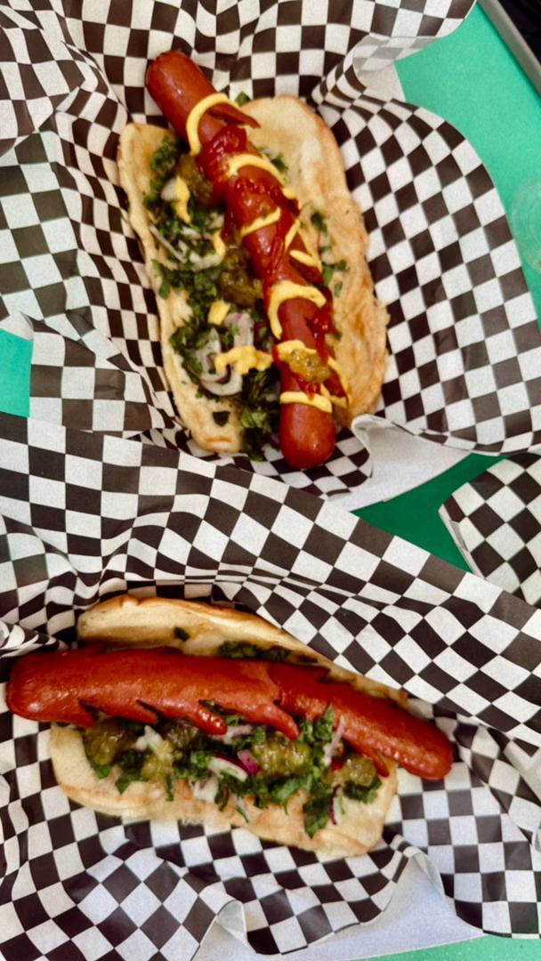 Mexican-style hot dog